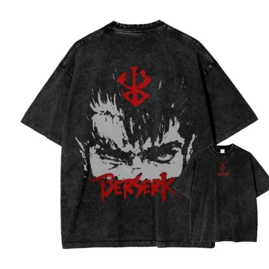Anime Shirt, Vintage Anime Shirt, Retro Anime Shirt, Graphic Anime Unisex Shirt , Berserk Shirt, Anime Inspired Washed T Shirt, Manga Tee Sweatshirt, Hoodie, Comfort Colors