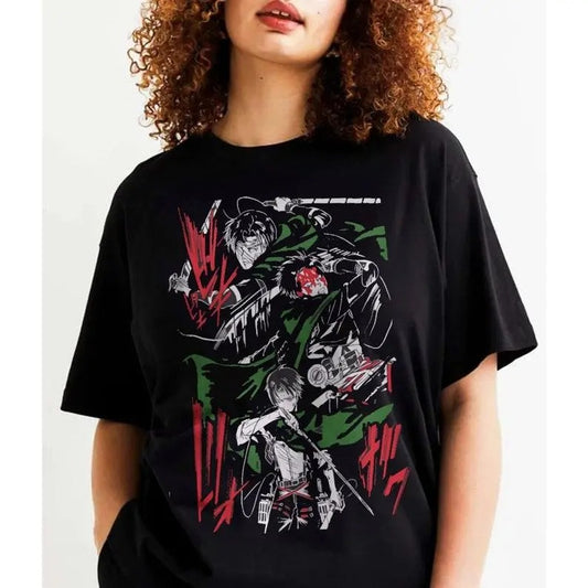 Anime Titan Levi Shingeki Shirt, Titan 90s Vintage shirt, Attack on Titan Shirt For Fan,Anime Manga Shirt,Anime Lovers Shirt,Aot Anime Tee Sweatshirt, Hoodie, Comfort Colors