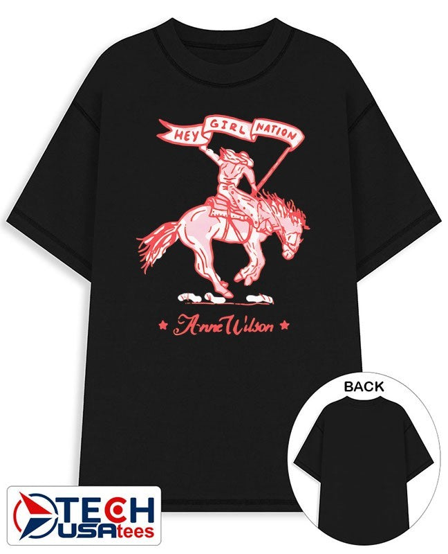 Anne Wilson hey girl nation battle fought shirt