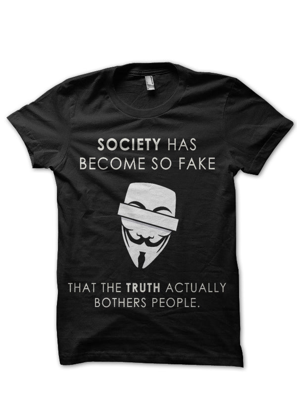 Anonymous Black T-Shirt Hoodie, Sweatshirt | CoreVibeTees.com