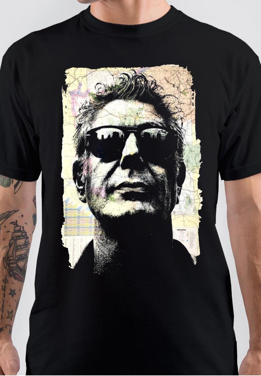 Anthony Bourdain Art T-Shirt Hoodie, Sweatshirt | CoreVibeTees.com