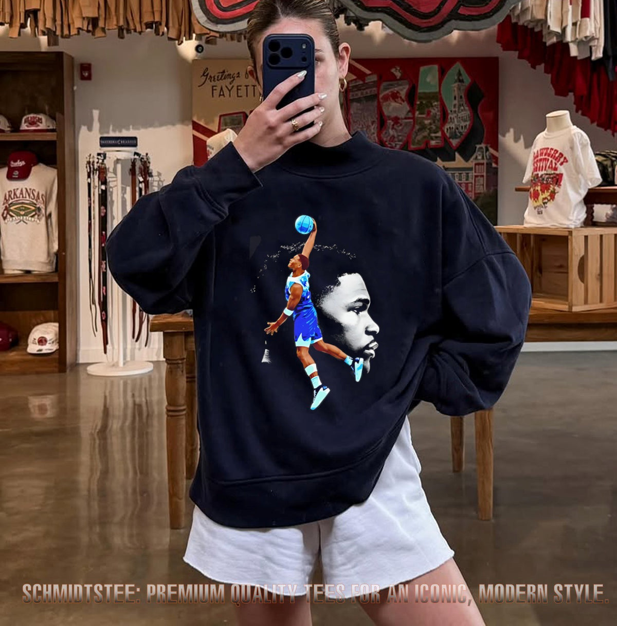 Anthony Edwards Minnesota Timberwolves portrait shirt