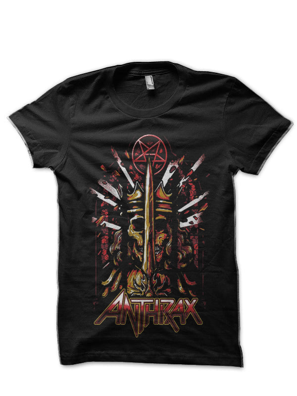 Anthrax Black T-Shirt Style003 Hoodie, Sweatshirt | CoreVibeTees.com