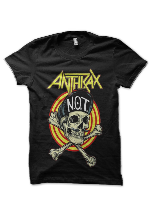 Anthrax Black T-Shirt Style002 Hoodie, Sweatshirt | CoreVibeTees.com