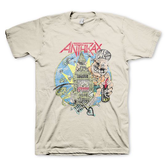Anthrax - London t-shirt Hoodie, Sweatshirt | CoreVibeTees.com