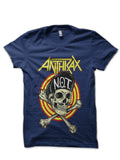 Anthrax Navy Blue T-Shirt Style001 Hoodie, Sweatshirt | CoreVibeTees.com
