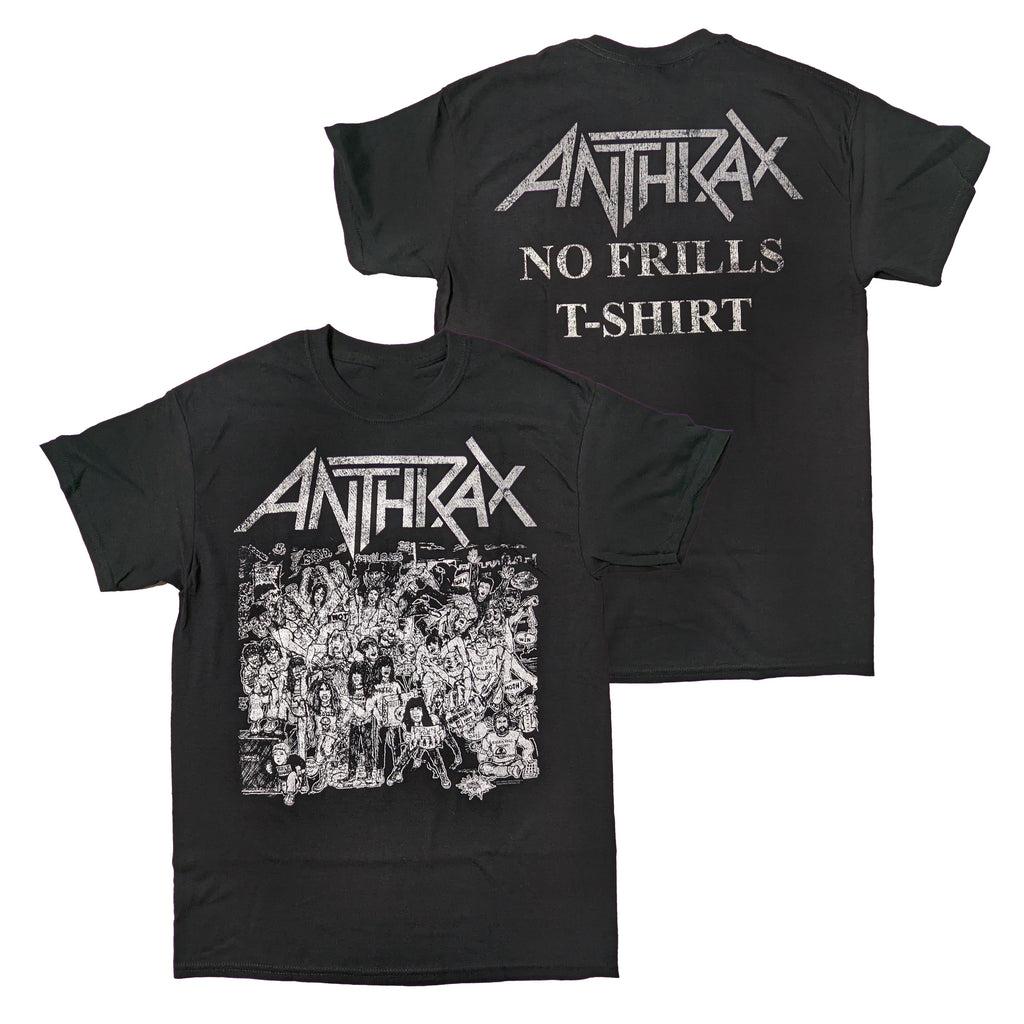 Anthrax - No Frills t-shirt Hoodie, Sweatshirt | CoreVibeTees.com (Image 1)