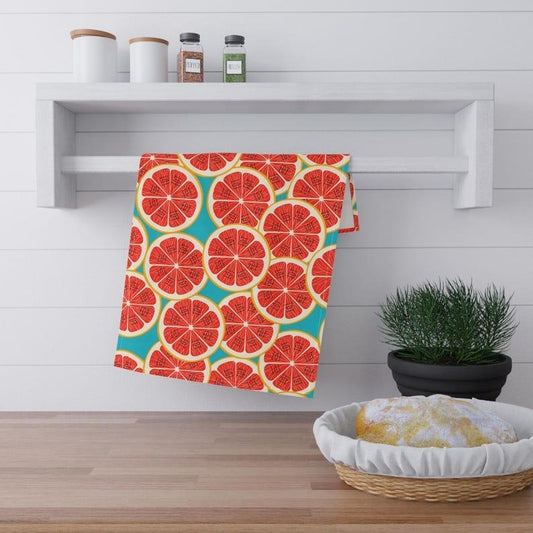 Anti-Trump Tea Towel  Subtle lemon Style Design  Political Kitchen Towel  Funny Political Towel  Unique Gift for Liberals