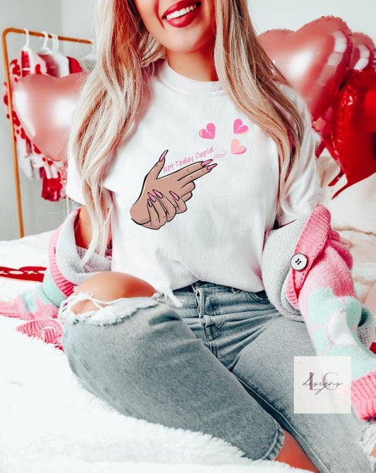 Anti Valentines Day Shirt, Not Today Cupid Swweatshirt, Funny Valentine Shirt, Valentines Day Hoodie, Galentines Day Shirt, Valentines Shirt For Singles, Single Valentine Shirt