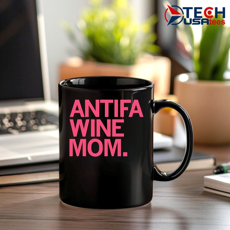 Antifa wine mom shirt