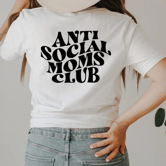 Antisocial Mom Shirt, Expecting Mom Gift, Pregnant Mom Gift, Mom Shirt, Mom Life Tee, Gift for Mom, Mothers Day Gift