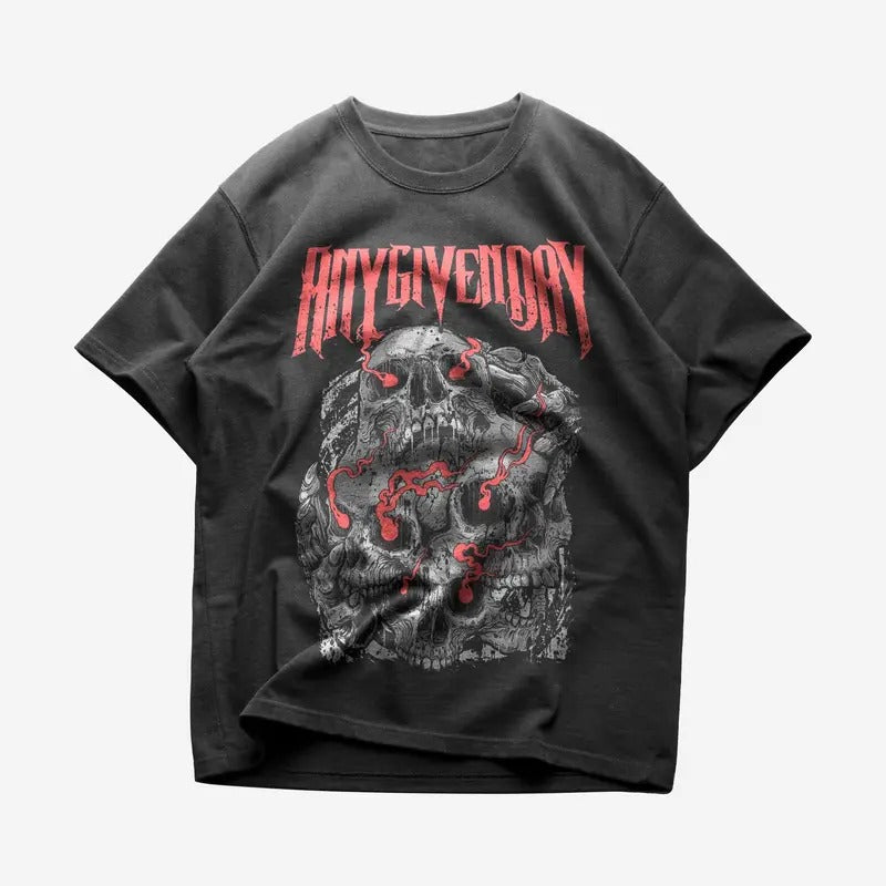 Any Given Day T-shirt - Any Given Day Merch - Metal Music Shirt - Unisex Cotton graphic tee