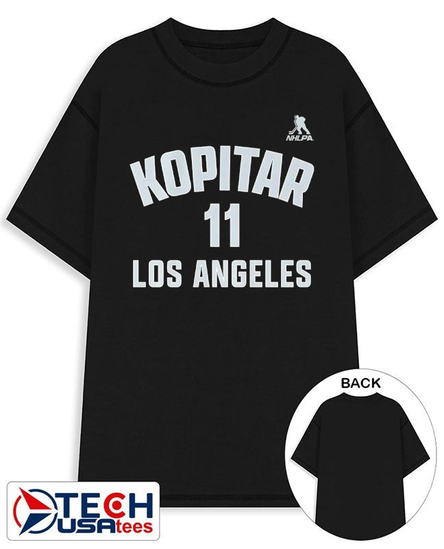 Anze Kopitar #11 Los Angeles Kings Hockey name and number shirt