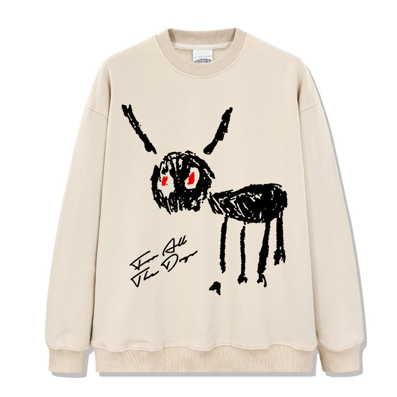 For All The Dogs By Drake Sweatshirt Style001 T-Shirts, Hoodie | CoreVibeTees.com (Image 4)