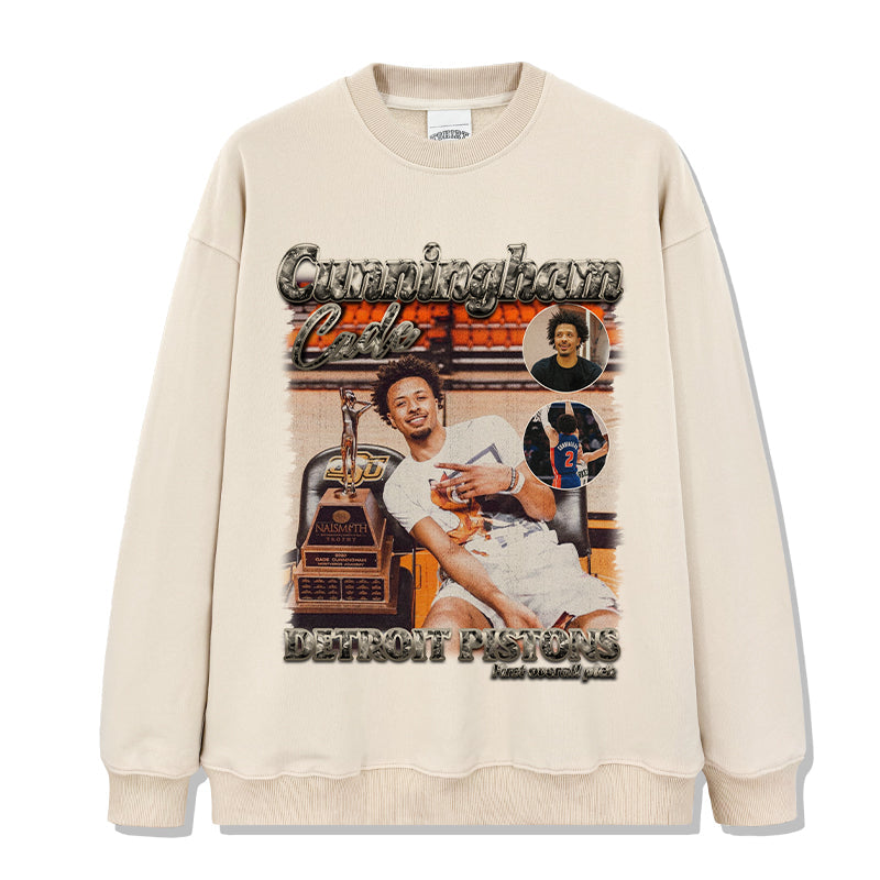 Cade Cunningham Sweatshirt NBA Style001 T-Shirts, Hoodie | CoreVibeTees.com (Image 4)