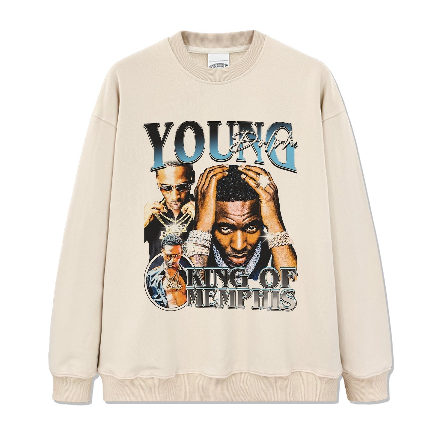 King Of Memphis By Young Dolph Sweatshirt T-Shirts, Hoodie | CoreVibeTees.com (Image 4)