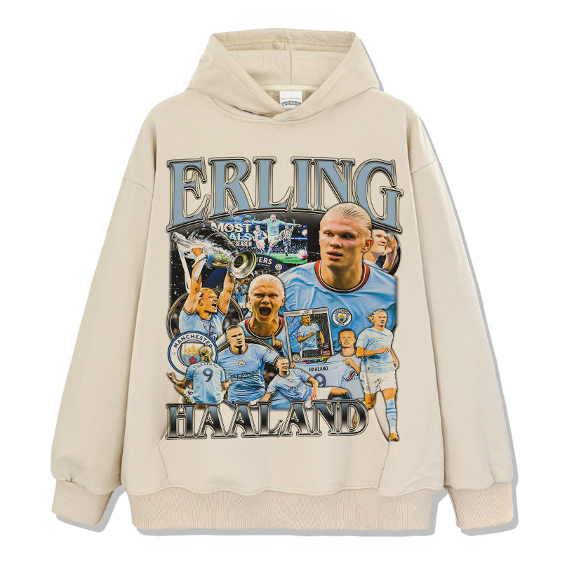Erling Haaland Hoodie T-Shirts, Sweatshirt | CoreVibeTees.com (Image 4)