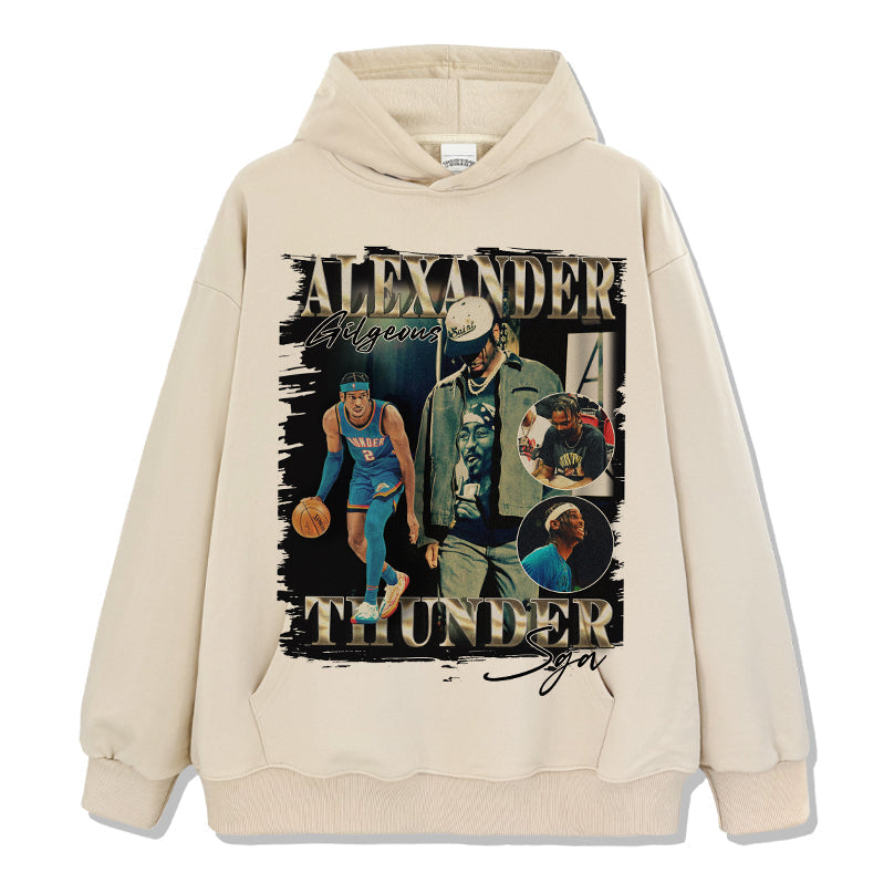 Shai Gilgeous Alexander HOODIE NBA T-Shirts, Sweatshirt | CoreVibeTees.com (Image 4)