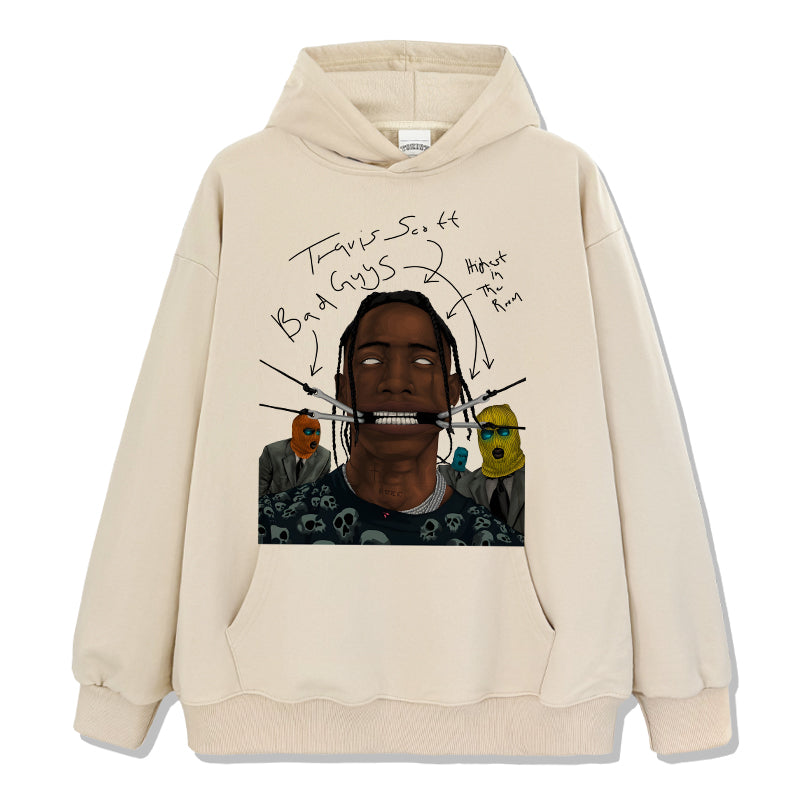 Travis Scott Hoodie Style010 T-Shirts, Sweatshirt | CoreVibeTees.com (Image 2)