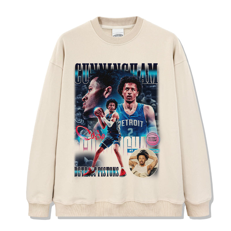 Cade Cunningham Sweatshirt NBA T-Shirts, Hoodie | CoreVibeTees.com (Image 4)