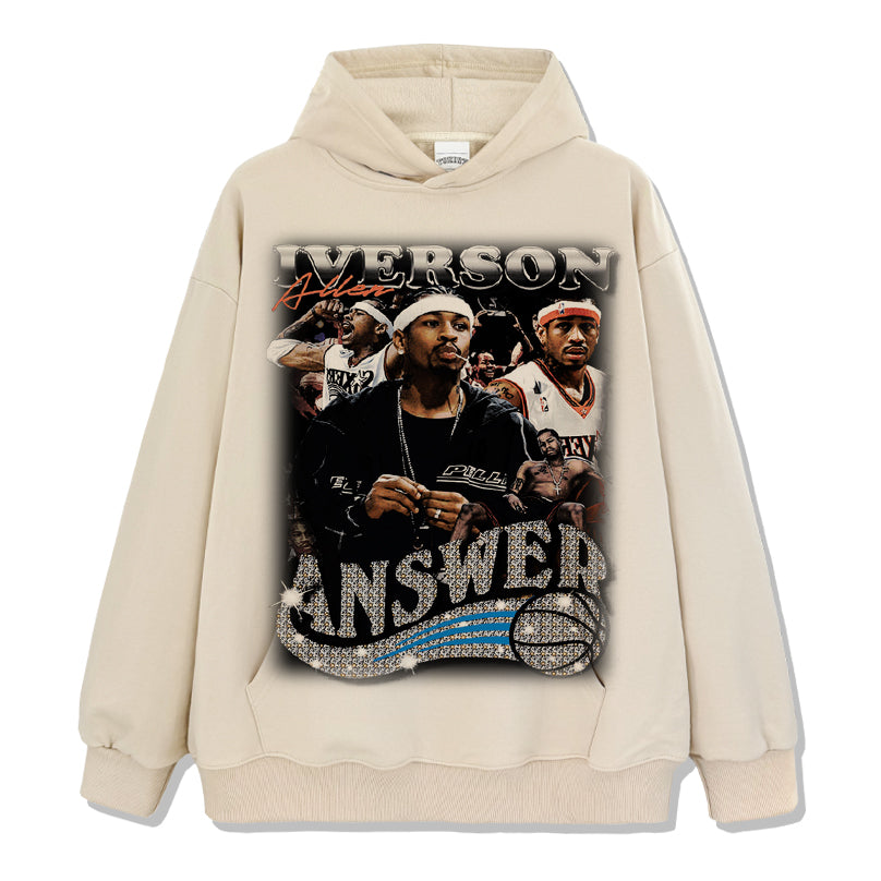 Allen Iverson HOODIE NBA Style001 T-Shirts, Sweatshirt | CoreVibeTees.com (Image 4)