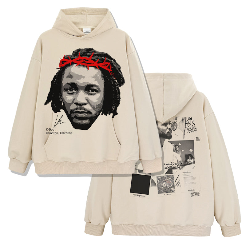 King Kunta By Kendrick Lamar Signature Hoodie T-Shirts, Sweatshirt | CoreVibeTees.com (Image 3)
