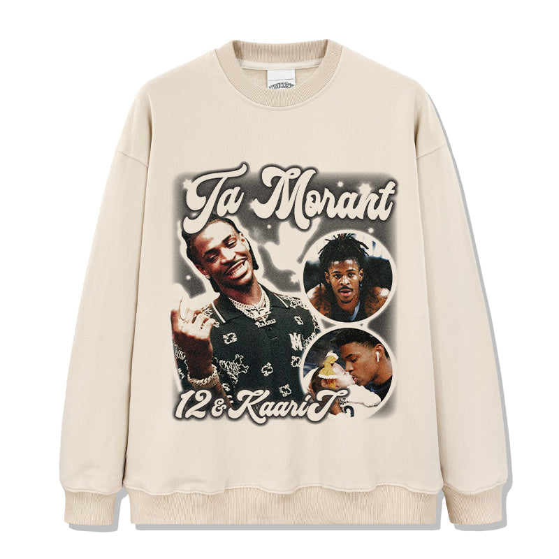 Ja Morant Sweatshirt NBA 2024 Style003 T-Shirts, Hoodie | CoreVibeTees.com (Image 1)