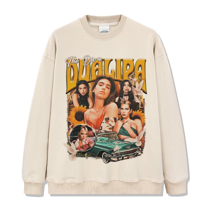 Dua Lipa Sweatshirt T-Shirts, Hoodie | CoreVibeTees.com (Image 3)