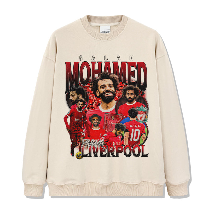 Ynwa Liverpool By Mohamed Salah Sweatshirt T-Shirts, Hoodie | CoreVibeTees.com (Image 4)