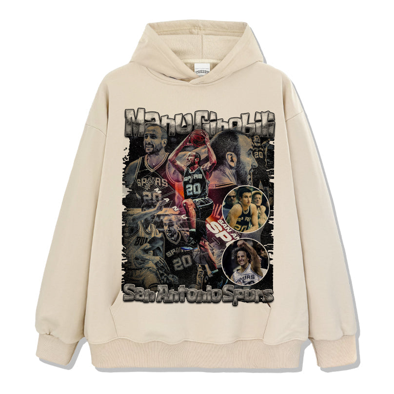 Manu Ginobili HOODIE NBA T-Shirts, Sweatshirt | CoreVibeTees.com (Image 4)