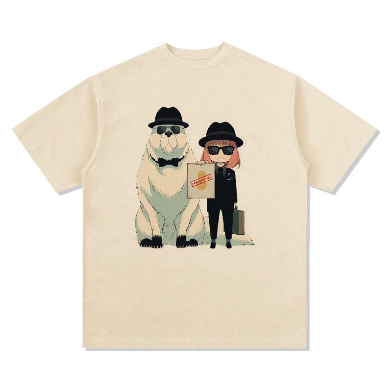 Anya Forger and Bond Forger Spy x Family "Anime" TEE Hoodie, Sweatshirt | CoreVibeTees.com (Image 5)