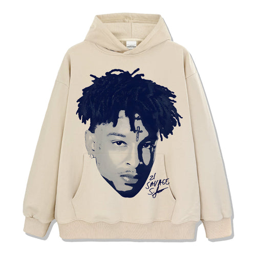 21 Savage Signature Hoodie T-Shirts, Sweatshirt | CoreVibeTees.com (Image 2)