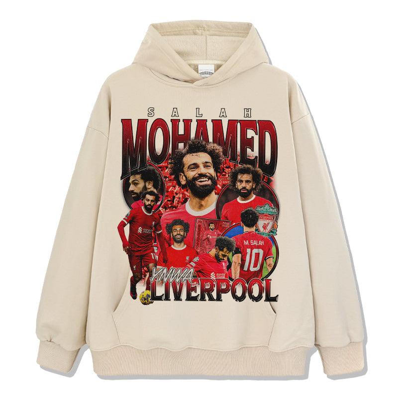 Ynwa Liverpool By Mohamed Salah Hoodie T-Shirts, Sweatshirt | CoreVibeTees.com (Image 4)