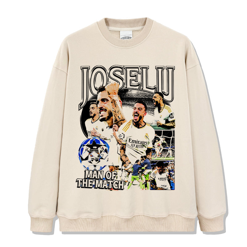 Joselu "Man Of The Match"Sweatshirt T-Shirts, Hoodie | CoreVibeTees.com (Image 4)