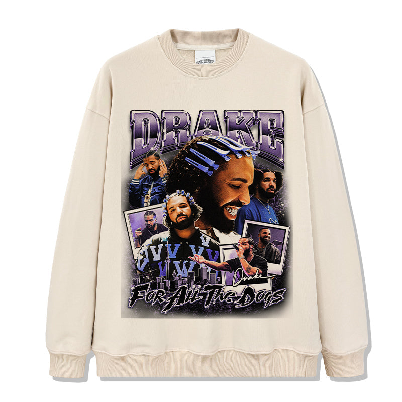 For All The Dogs By Drake Signature Sweatshirt T-Shirts, Hoodie | CoreVibeTees.com (Image 4)