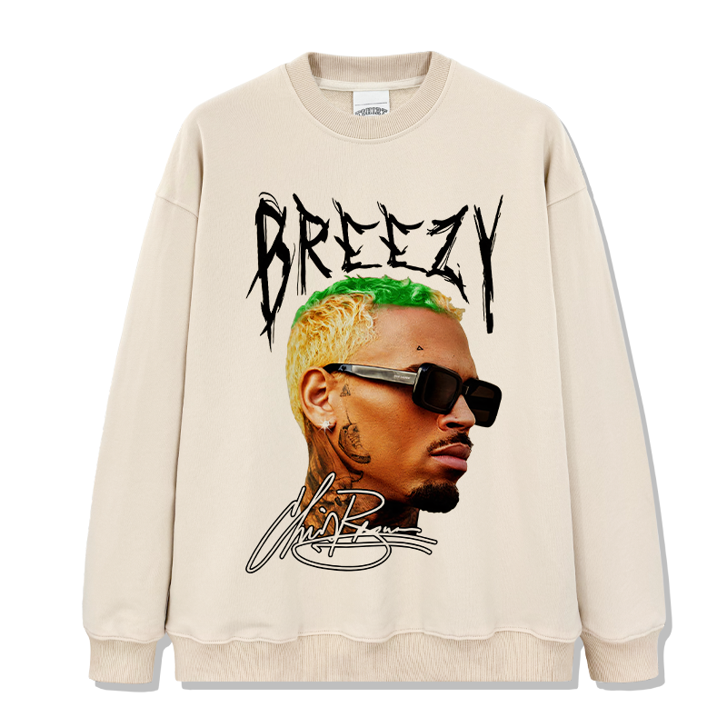 Breezy Chris Brown Signature Sweatshirt T-Shirts, Hoodie | CoreVibeTees.com (Image 4)
