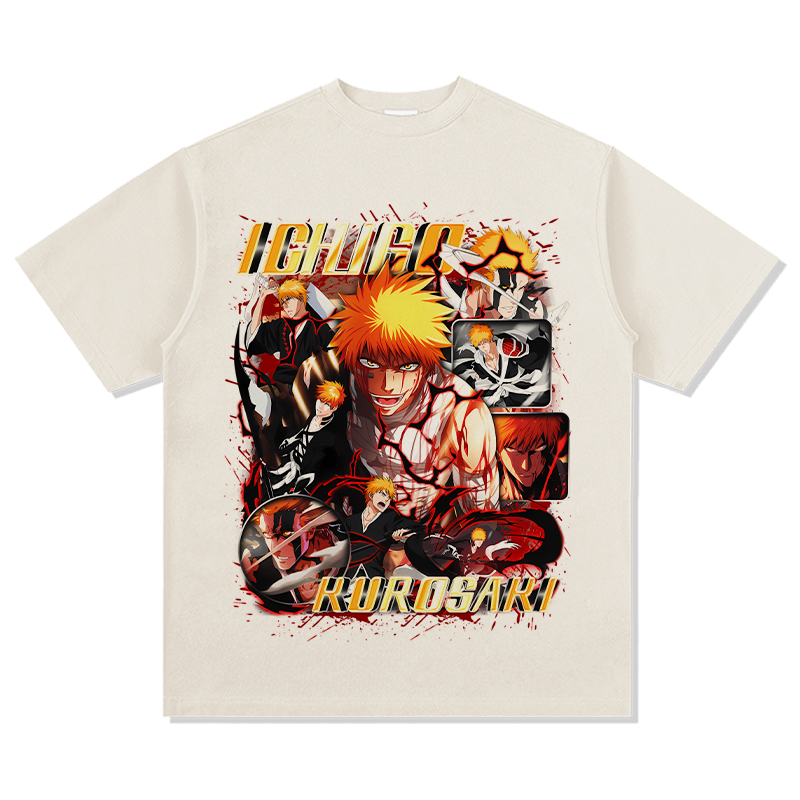 Ichigo Kurosaki Bleach "Anime" TEE Hoodie, Sweatshirt | CoreVibeTees.com (Image 5)