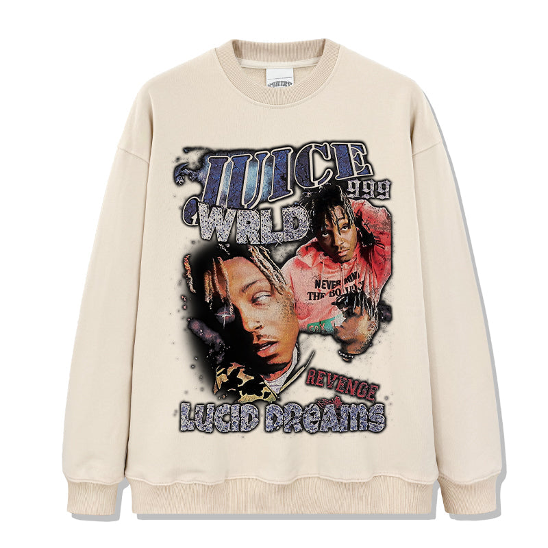 Lucid Dreams By Juice Wrld Sweatshirt Style001 T-Shirts, Hoodie | CoreVibeTees.com (Image 4)
