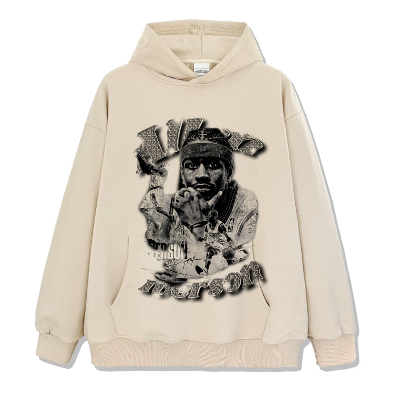 Allen Iverson HOODIE NBA Style002 T-Shirts, Sweatshirt | CoreVibeTees.com (Image 4)