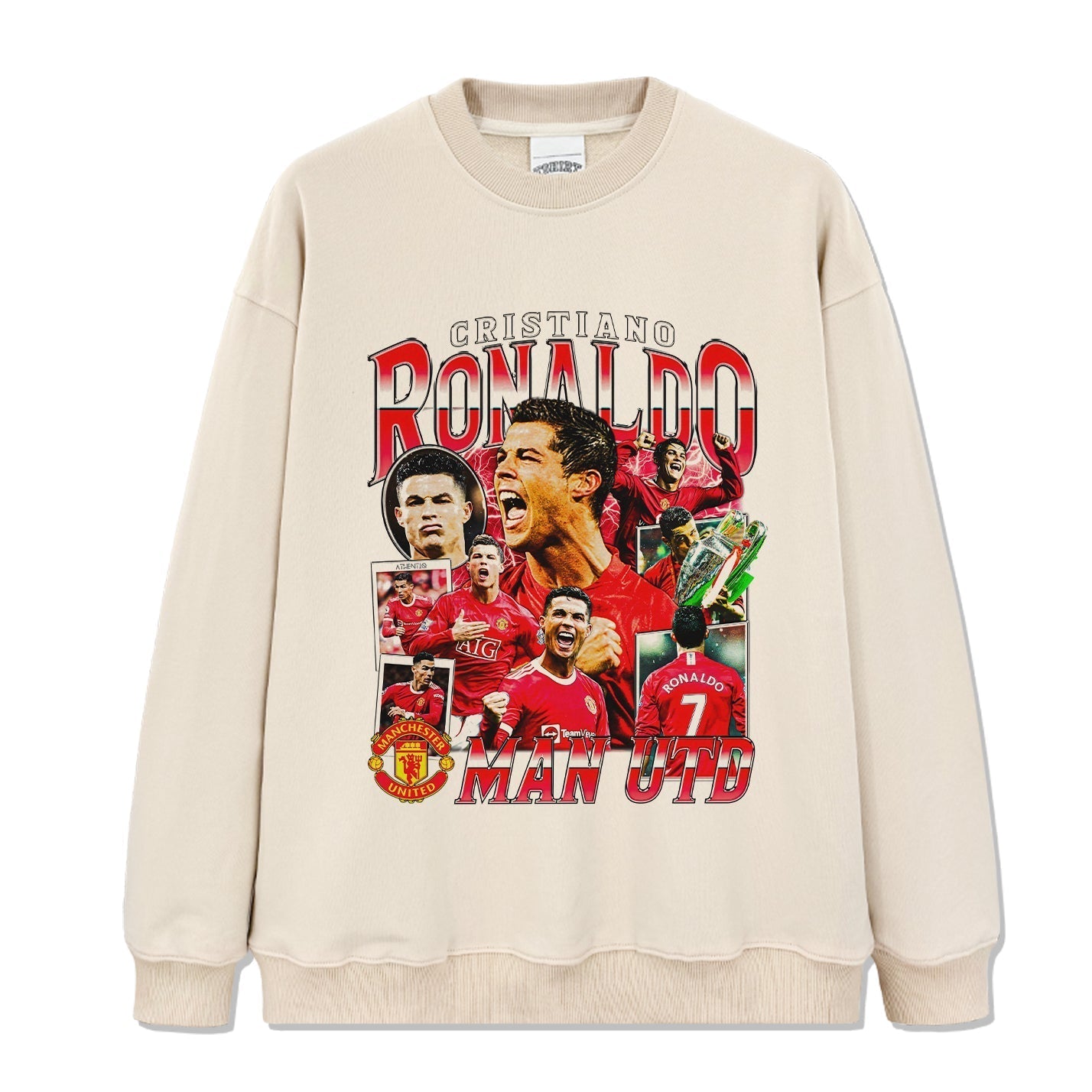 Cristiano Ronaldo Manchester United Sweatshirt T-Shirts, Hoodie | CoreVibeTees.com (Image 4)