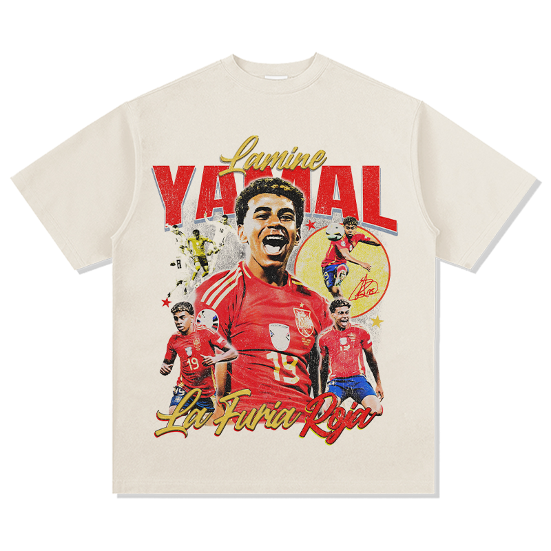 Lamine Yamal "La Furia Roja"TEE Hoodie, Sweatshirt | CoreVibeTees.com (Image 5)