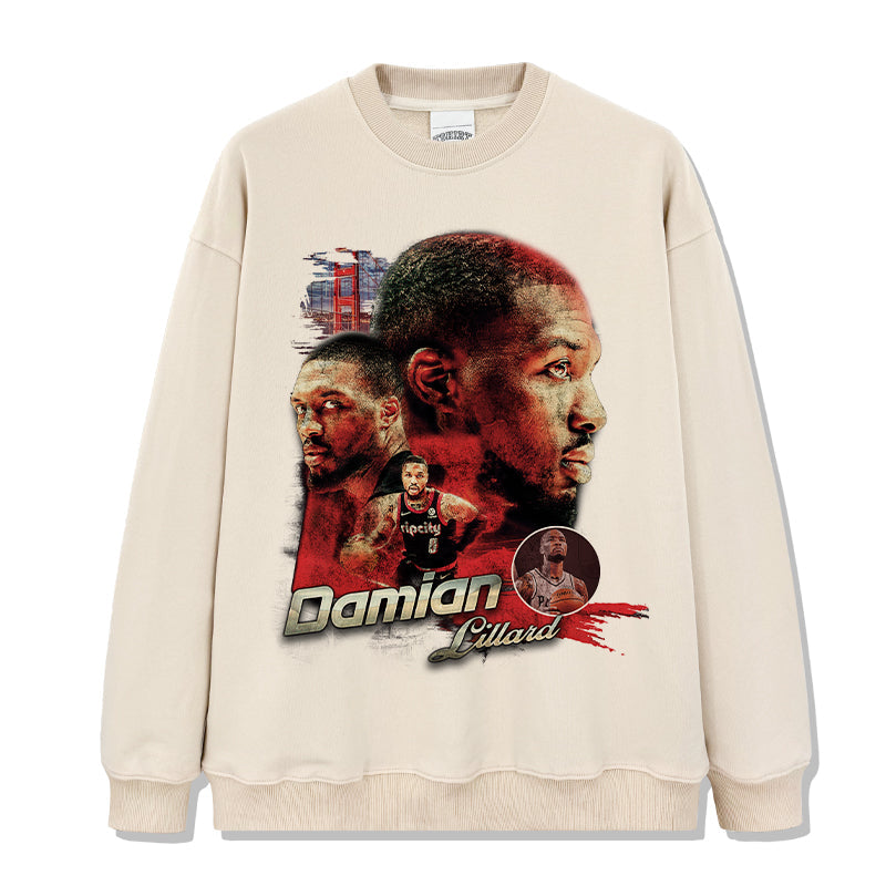 Damian Cillard Sweatshirt NBA T-Shirts, Hoodie | CoreVibeTees.com (Image 4)