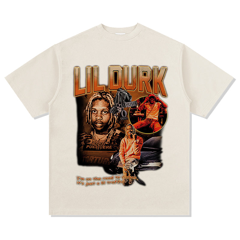 I Am on the Road to Riches,its Just a Lil Traffic by Lil Durk TEE Hoodie, Sweatshirt | CoreVibeTees.com (Image 5)
