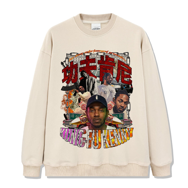 Kungfu Kenny By Kendrick Lamar Sweatshirt T-Shirts, Hoodie | CoreVibeTees.com (Image 4)