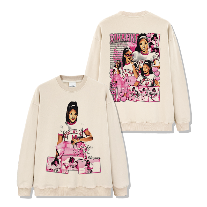 Robyn Rihanna Singature Sweatshirt T-Shirts, Hoodie | CoreVibeTees.com (Image 3)