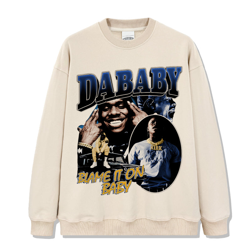 Blame It On Baby By DaBaby Sweatshirt T-Shirts, Hoodie | CoreVibeTees.com (Image 4)