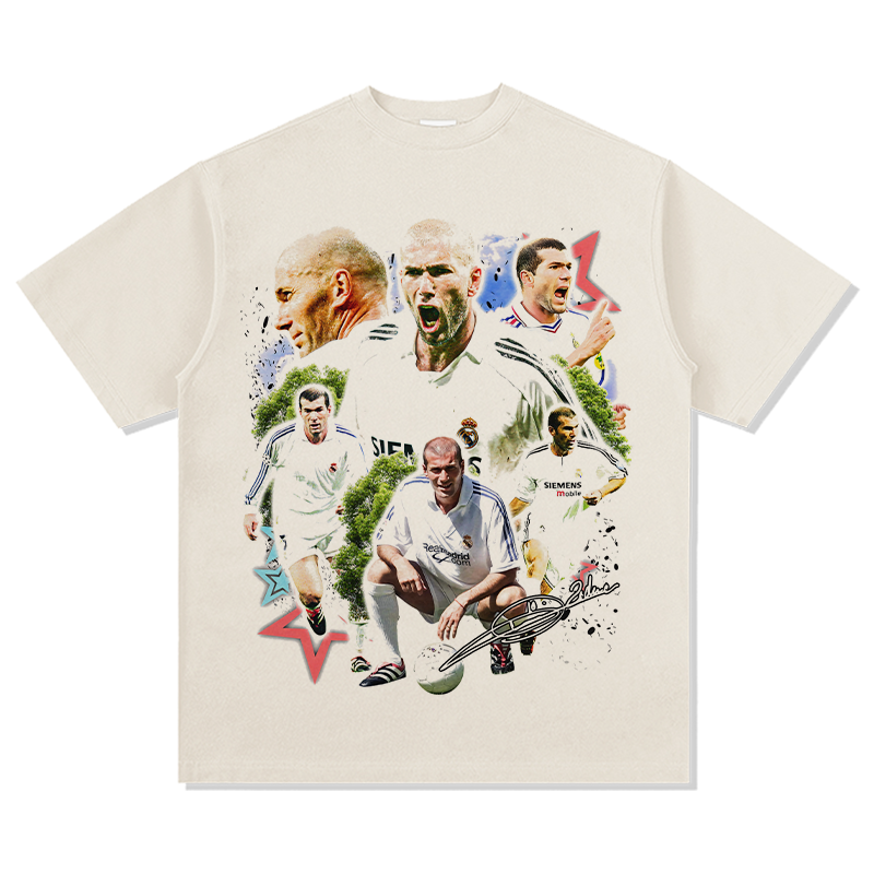 Zinedine Zidane "Signature"TEE Hoodie, Sweatshirt | CoreVibeTees.com (Image 5)