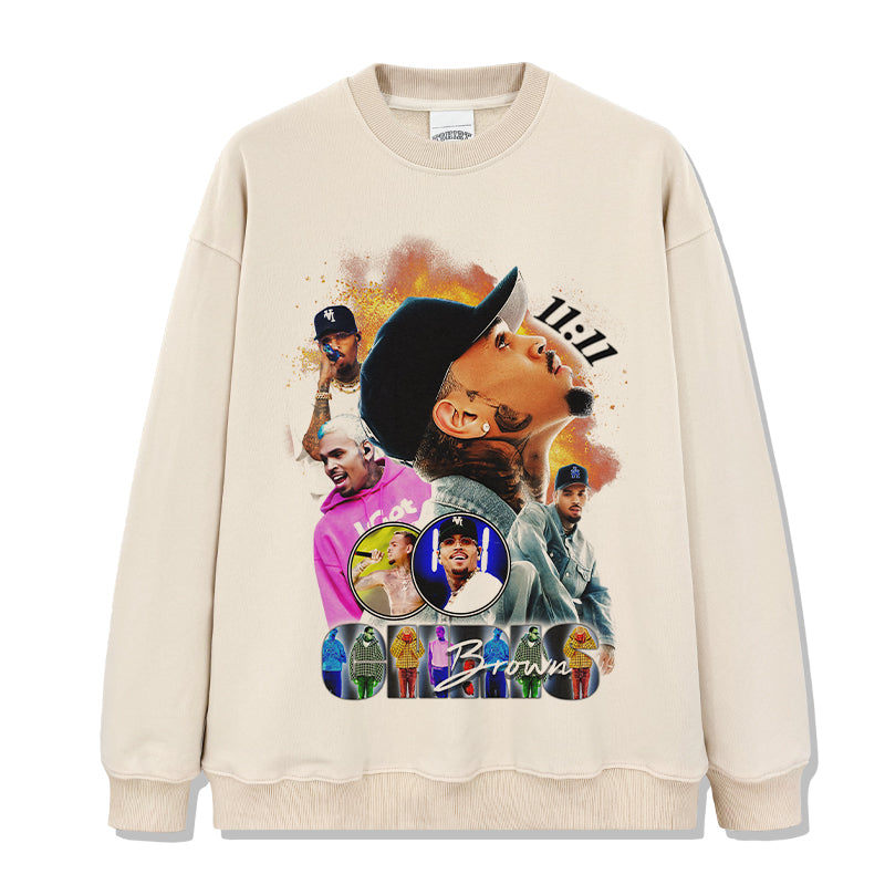 Chris Brown Sweatshirt Style005 T-Shirts, Hoodie | CoreVibeTees.com (Image 4)