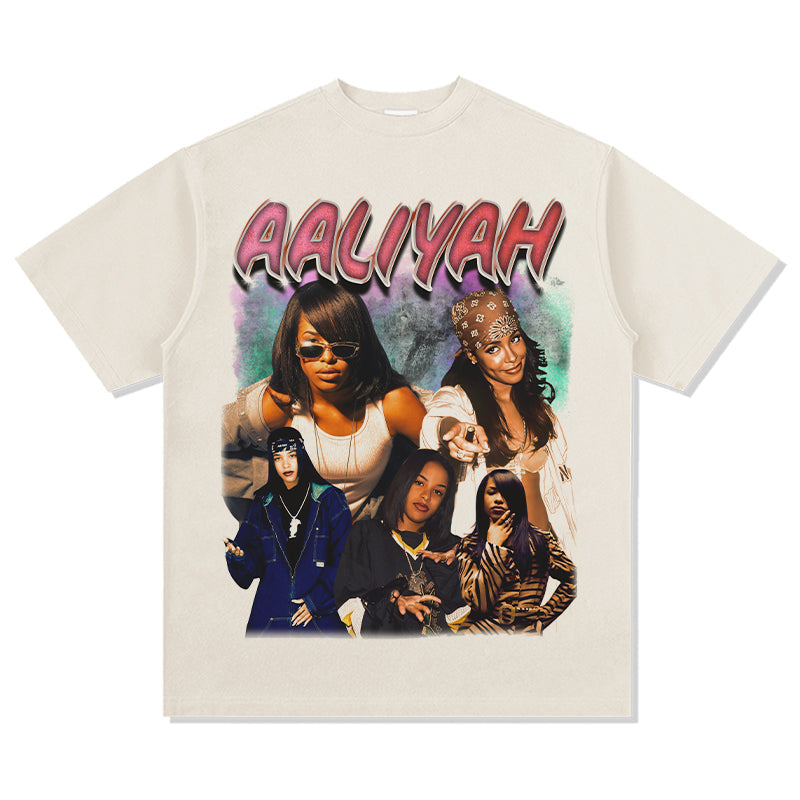 Aaliyah Tee Hoodie, Sweatshirt | CoreVibeTees.com (Image 5)