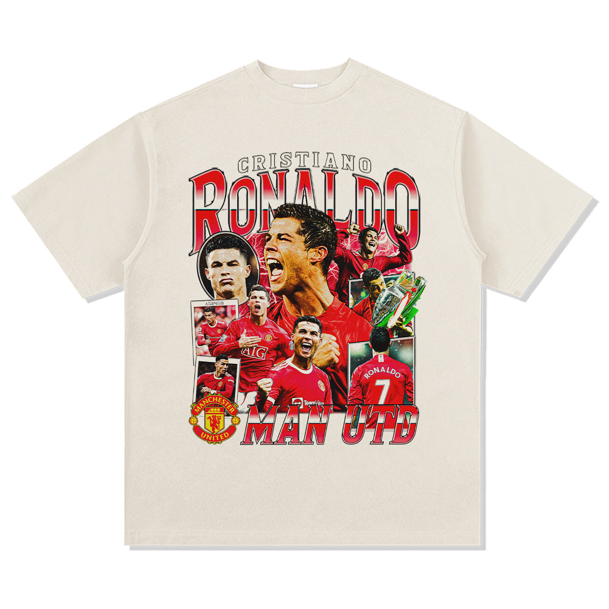 Cristiano Ronaldo Manchester United Tee Hoodie, Sweatshirt | CoreVibeTees.com (Image 5)